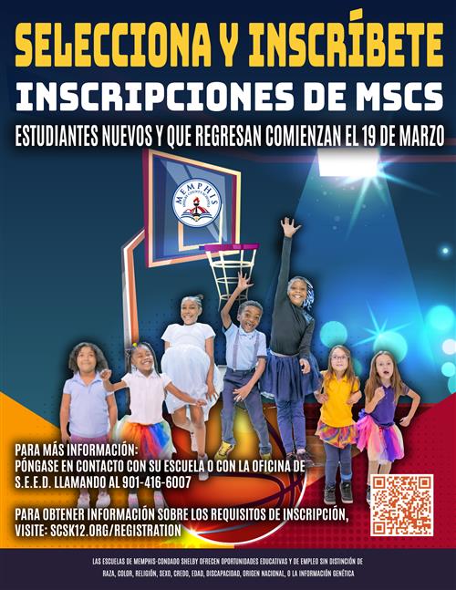 Spanish Registration Flyer